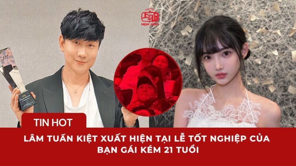 Lâm Tuấn Kiệt cùng mẹ xuất hiện tại lễ tốt nghiệp của bạn gái kém 21 tuổi.