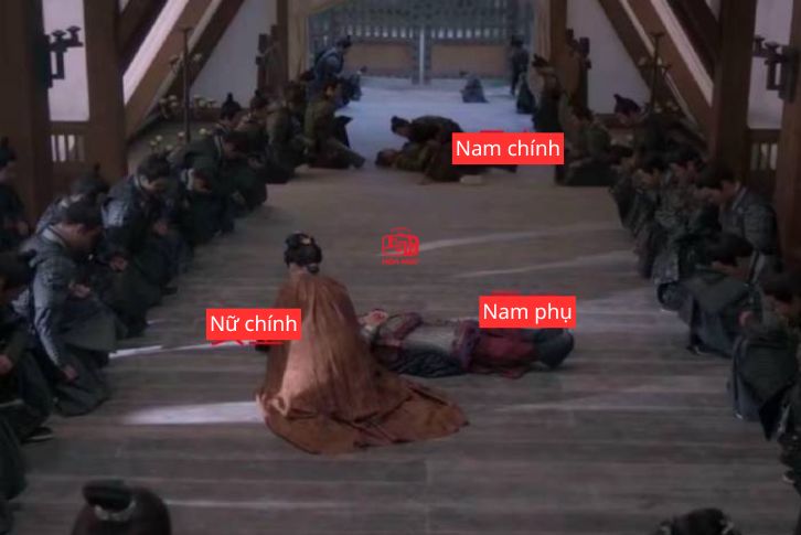Lương Trần Mỹ Cẩm gây tranh cãi vì nam chính ngất xỉu nhưng nữ chính chỉ lo khóc cho nam phụ