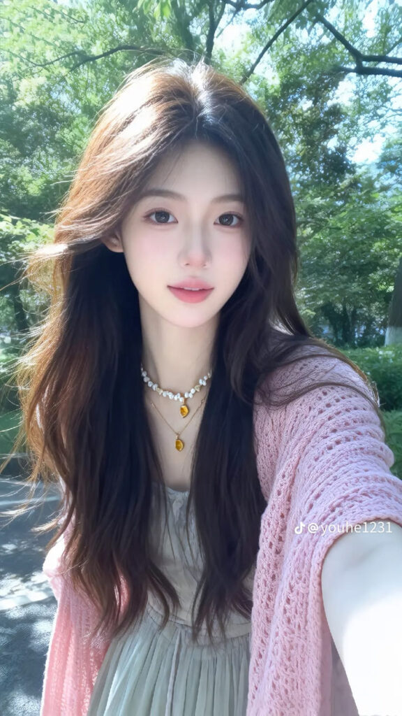 Ảnh gái xinh Trung Quốc cute trong trẻo