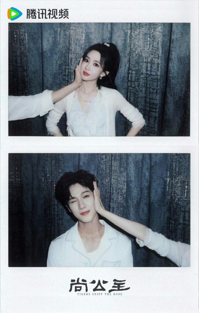 Mạnh Tử Nghĩa và Lý Quân Nhuệ ảnh Polaroid Thượng Công Chúa