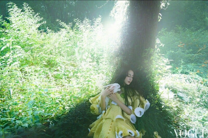 Địch Lệ Nhiệt Ba trên bìa VOGUE China