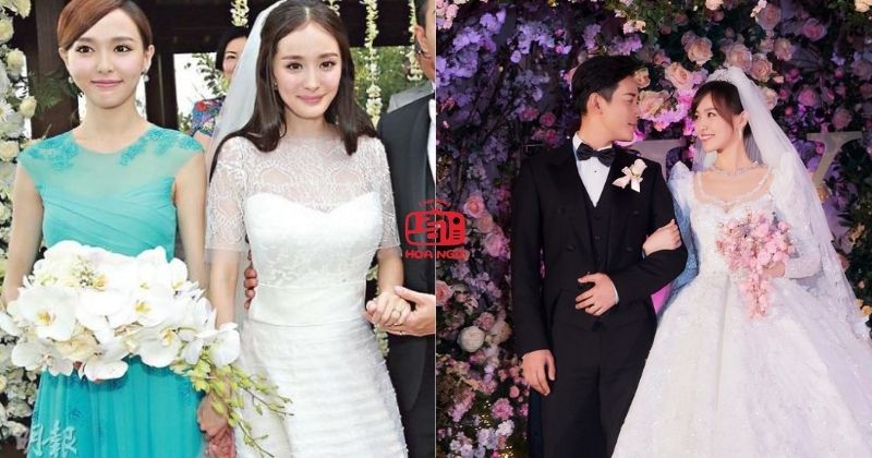 Đường Yên là phù dâu trong hôn lễ Dương Mịch